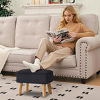 Storage Ottoman, Small Foot Stool Ottoman - Image 8