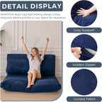 MAXYOYO Folding Sofa Bed, Extra Thick and Long Floor Sofa Convertible Sleeper - Image 6