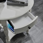 LEEMTORIG Oval Round End Table - Image 6