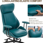 E-Motie Office Chair, Leather Desk Chair - Image 7