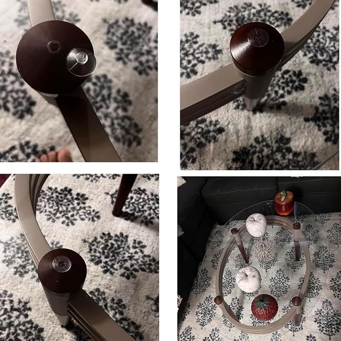 18mm/0.7" Furniture Desk Glass Transparent Anti-Collision Suction Cups Sucker - Image 4