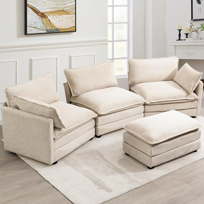 ROWHY Oversized Modular Sectional Sofa - Image 3