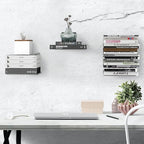 STORAGE MANIAC Floating Book Shelves - Image 8