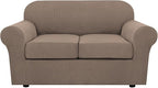 H.VERSAILTEX 3 Piece Stretch Sofa Covers by HVERSAILTEX