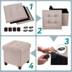 BRIAN & DANY Small Ottoman - Image 3
