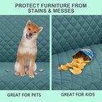 Reversible Chair Covers for Recliner Oversized, Water Repellent, Chair - Image 5