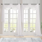 Chyhomenyc Ivory Sheer Scarf Valances by Chyhomenyc