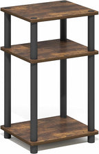Furinno Turn-N-Tube Side Table, 3-Tier End Table - Image 7