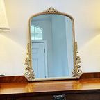 Vintage Small Arched Mirror, 17 * 12in Wall Mounted Vanity Mirror - Image 2