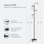 Brightech Saturn Modern Color Changing Floor Lamp - Image 5