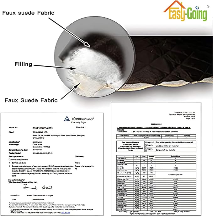Easy-Going Reversible Chaise Lounge Couch Cover Water Resistant Sofa Cover - Image 5