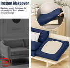 8Pcs Outdoor Cushion Covers, Stretch Patio Furniture Couch Chair Slipcovers | - Image 5