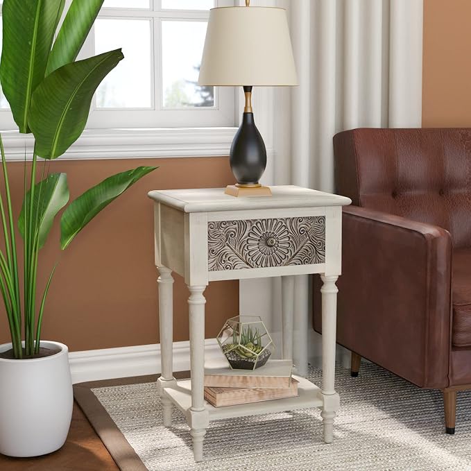 SUNBURY Vintage Nightstand - Image 7