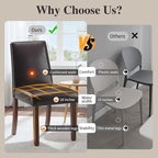 Dining Chairs Set of 4, Modern Dining Room Chairs - Image 5