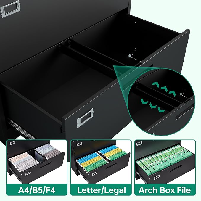 Letaya 5 Drawer File Cabinet - Image 7