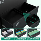 Letaya 5 Drawer File Cabinet - Image 7