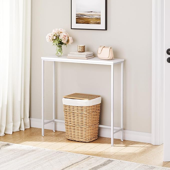 HOOBRO Narrow Console Table, 29.5" Small Entryway Table, Thin Sofa Table - Image 4