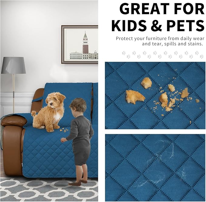 Easy-Going Recliner Sofa Cover, Reversible Couch Cover - Image 3