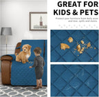 Easy-Going Loveseat Recliner Cover, Reversible Couch Cover - Image 3