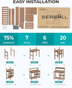 SERWALL Outdoor Potting Bench - Image 6