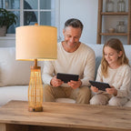 OYEARS 28" Table Lamps Set of 2 - Image 9
