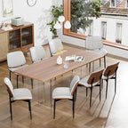 YaFiti Dining Chairs Set of 6, Dining Room and Kitchen Chairs, Mid Century - Image 3