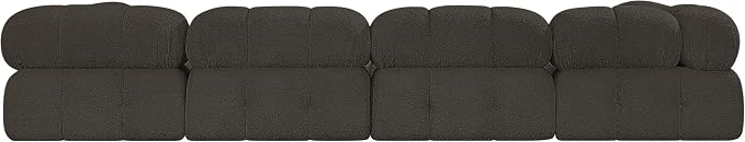 Meridian Furniture 611Brown-S136A Ames Collection Modern | Contemporary Modular - Image 4