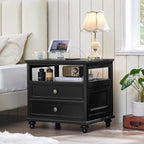 Joaxswe Farmhouse Nightstand - Image 3