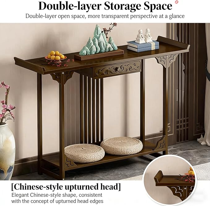 Traditional Chinese Style Console Table - Image 7