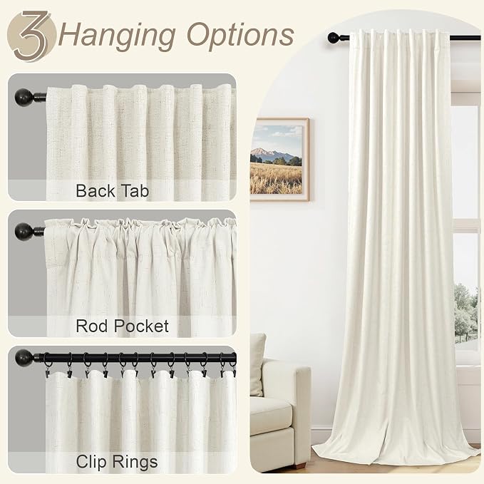Custom Made Curtains 86 Inches Long - Image 6