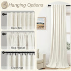 100% Blackout Curtains 90 Inch Long - Image 6