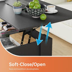 FDW 47" Lift Top Coffee Table - Image 6