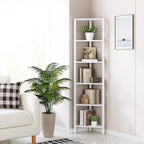 TUTOTAK 6-Tier Corner Bookshelf - Image 7