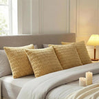 Fancy Homi 4 Packs Decorative Throw Pillow Covers - Image 7