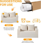 Erament Convertible Sofa Bed, Loveseat Folding Floor Futon Sleeper Sofa Couch - Image 7