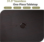 31.5" Round Dining Table for 2-4, Modern Kitchen Table - Image 5