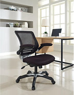Modway Edge Mesh Back and Mesh Seat Office Chair In Black - Image 7