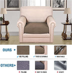 H.VERSAILTEX Super Stretch Individual Seat Cushion Covers Sofa Covers Couch - Image 2