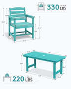 SERWALL 8-Piece Patio Dining Sets - Image 3