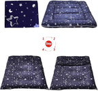 MAXYOYO Navy Star Futon Mattress Japanese Tatami Mat Foldable Futon Portable - Image 7