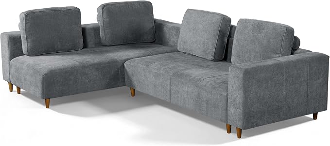 Christopher Knight Home Linmont 2 Pieces L Shape Convertible Sectional Sofa - Image 6
