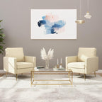 VINGLI Modern PU Leather Accent Chairs Set of 2, Single Sofa Chair by VINGLI