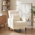 COLAMY Mid-Century Modern Upholstered Accent Chair by COLAMYHOME
