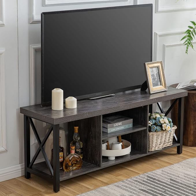 GAZHOME TV Stand for TV up to 55 Inches, TV Cabinet - Image 2