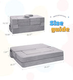 Elftopia Modular Kids Sofa, Toddler Couch Foam Armchair - Image 2
