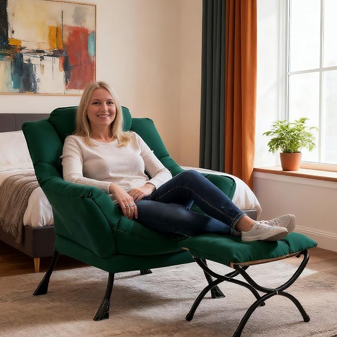 Tiita Lazy Chair, Comfy Leisure Sofa Reading Chair - Image 7