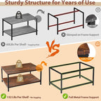 ZenStyle Industrial Coffee Table - Image 6