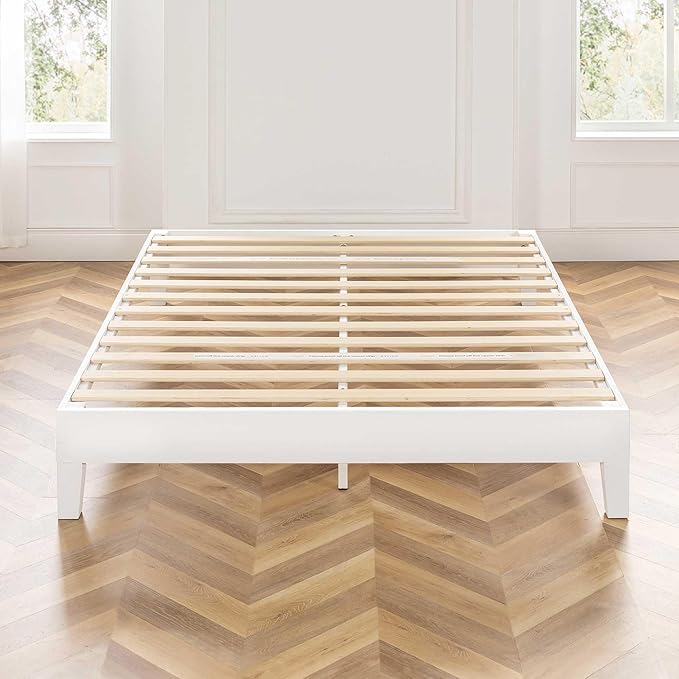 Mellow Naturalista Grand 12 Inch Solid Wood Platform Bed - Image 4