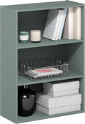 Furinno PASIR Book Shelf, 3-Tier Bookshelf, Storage Shelves Bookcase, 9.7 x by Furinno-FitsYourSpaceFitsYourBudget