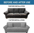 Sofa Slipcover with 2 Pillow Cover - Image 8